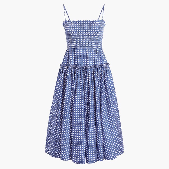 Hill House Dresses & Skirts - *Rare* Hill House Seraphina Dress in Blue Basketweave (Small, Like-New) 💙